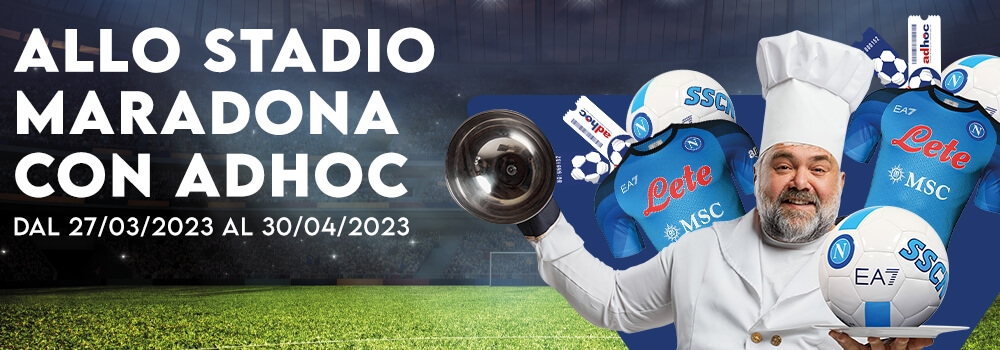 Concorso Allo Stadio Maradona con Adhoc 2023