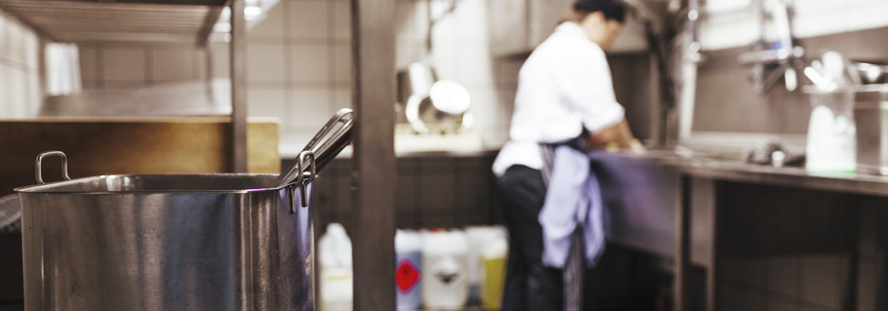 Pulizia cucina ristorante