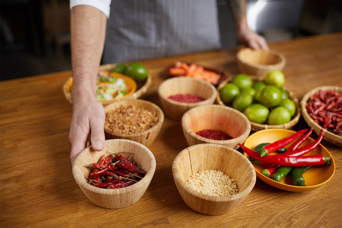 Arrange Ingredients Food pairing: significato, esempi e come abbinare i sapori | Adhoc