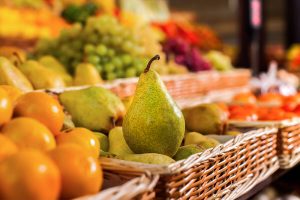 Banco ortofrutta colori e logica