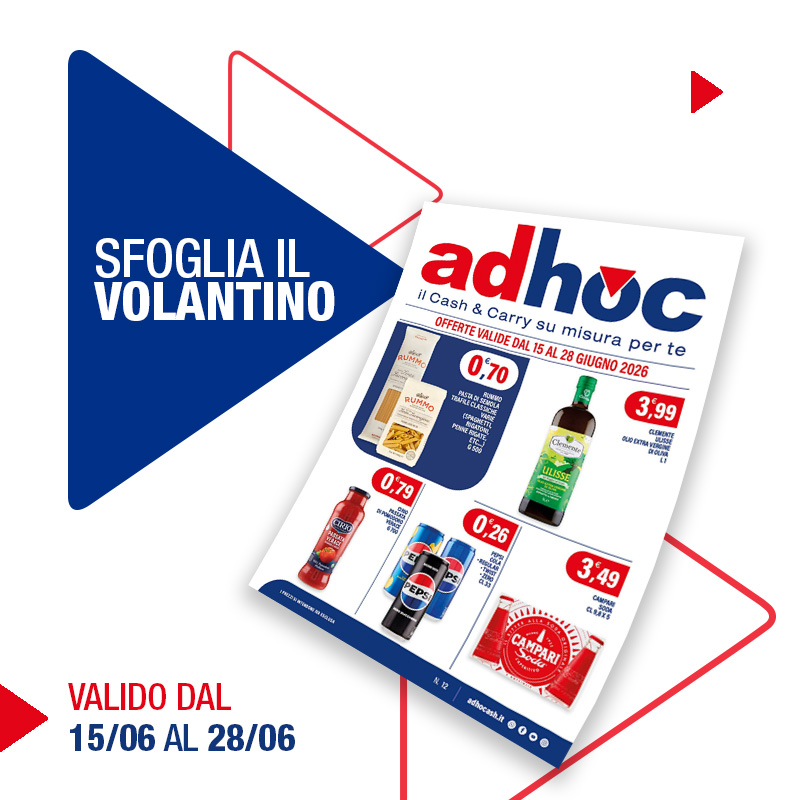 Volantino 12 adhoc